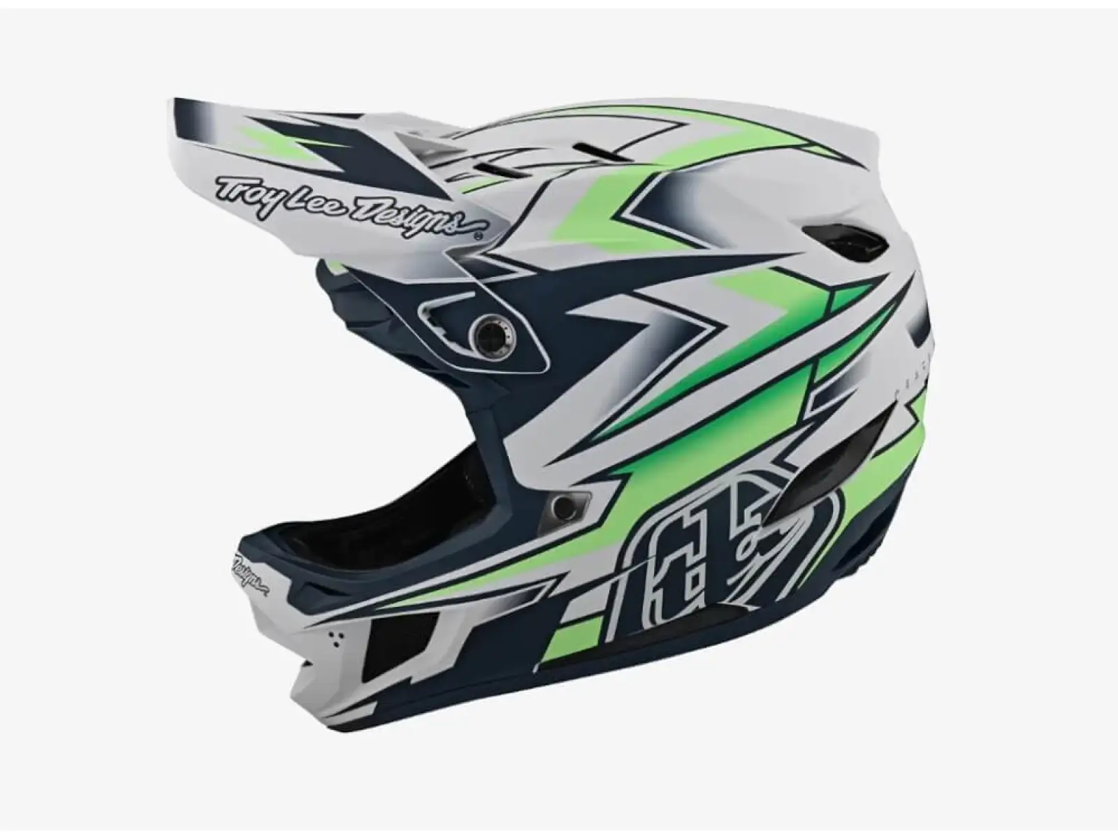 Troy Lee Designs D4 Composite Mips Volt prilba White