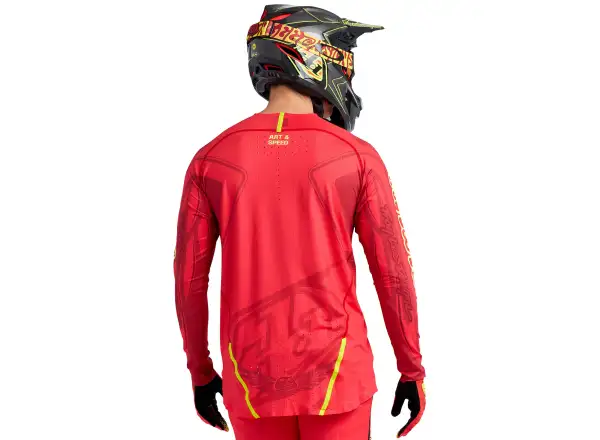 Troy Lee Designs Sprint Ultra Ghostwing pánský dres dlouhý rukáv Infra Red