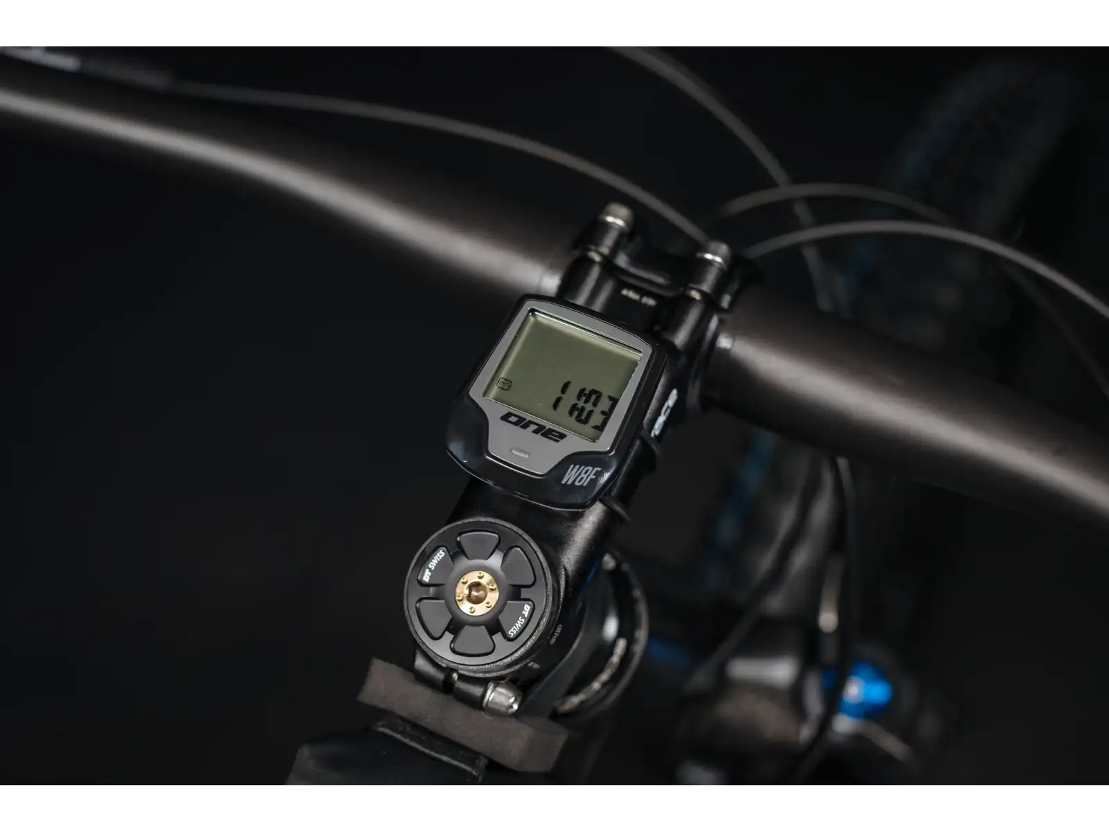 One Bikeparts C.Comp 8 Wireless cyklopočítač black/grey