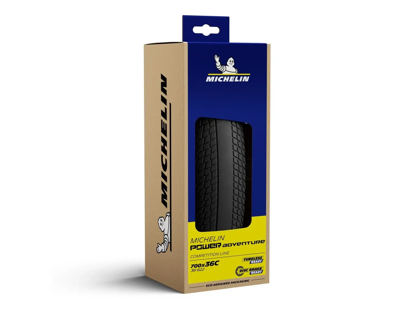 Michelin Power Adventure TS TLR Competition Line 700x36C gravel plášť Kevlar Black