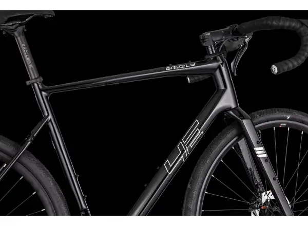 4Ever Grizzly Elite gravel bicykel black