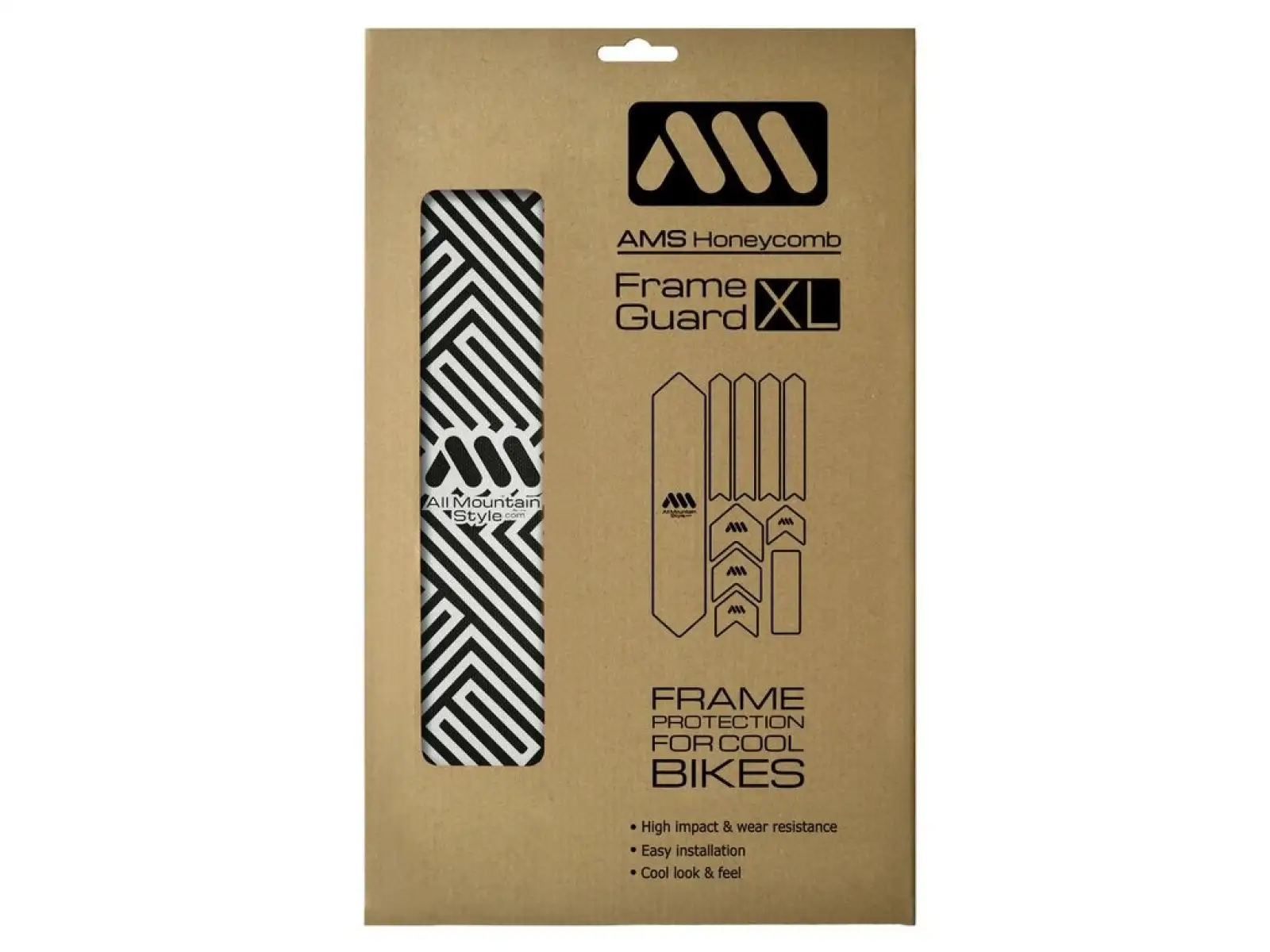 Chránič rámu All Mountain Style Extra Maze/Black