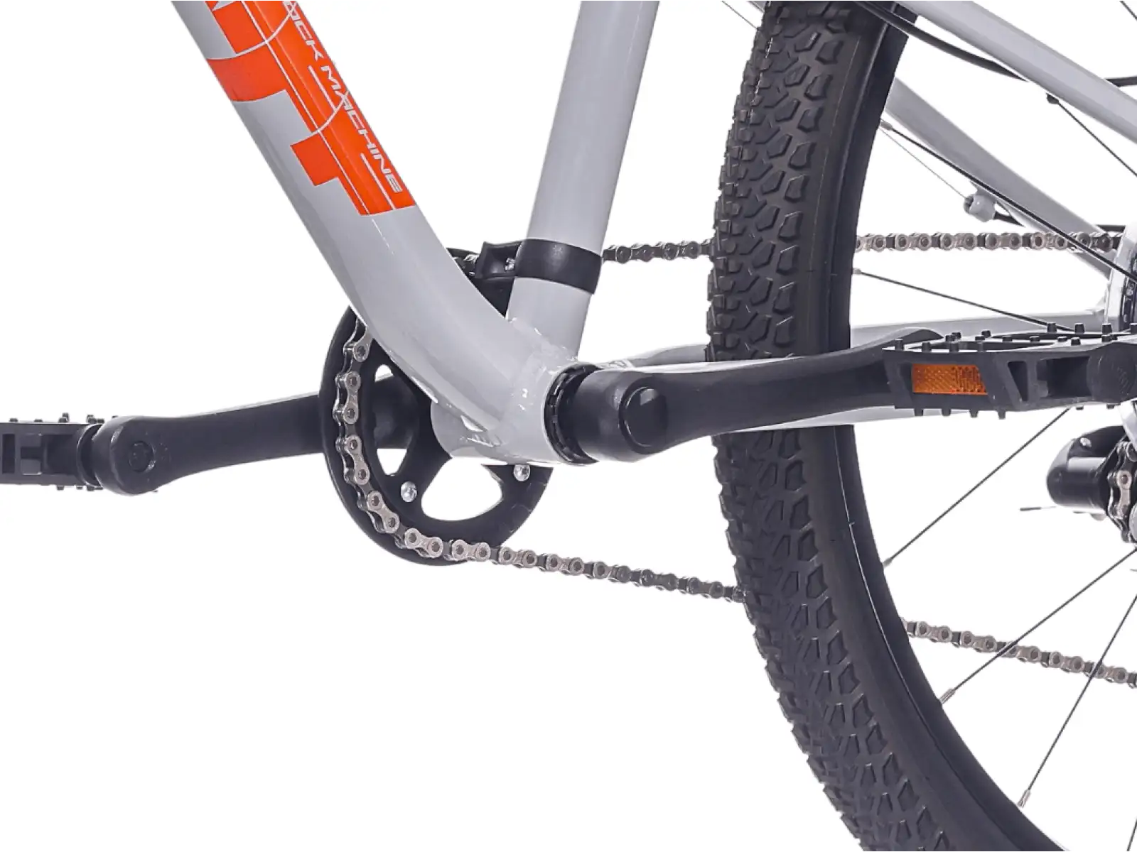 Rock Machine RIFF Tr 24 detský bicykel Gloss Limerock Grey