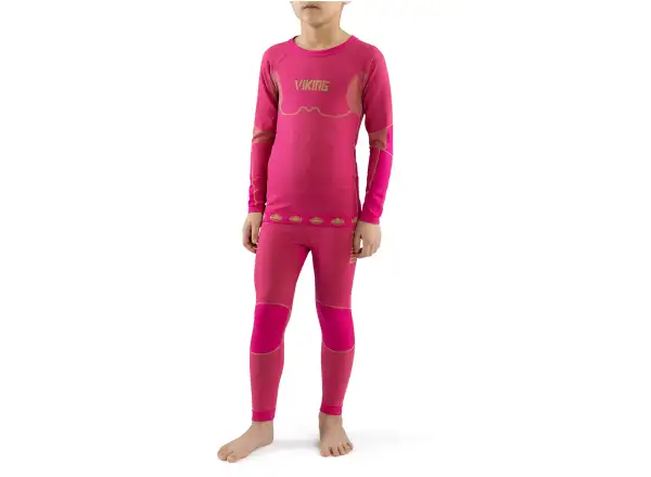 Viking Riko detská spodná vrstva Fuchsia