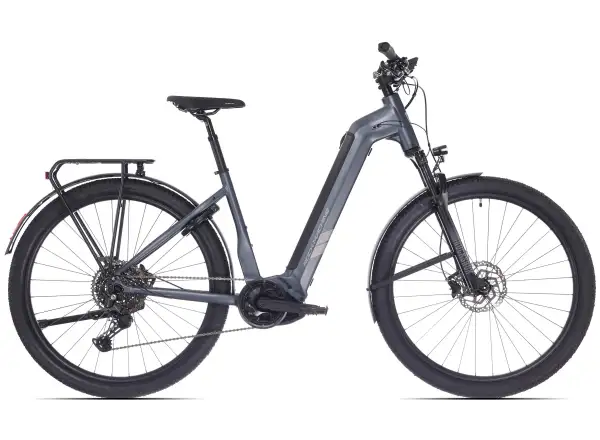 Rock Machine eRokk B90T nízkonástupový elektrobicykel Matte Nightstrom Blue