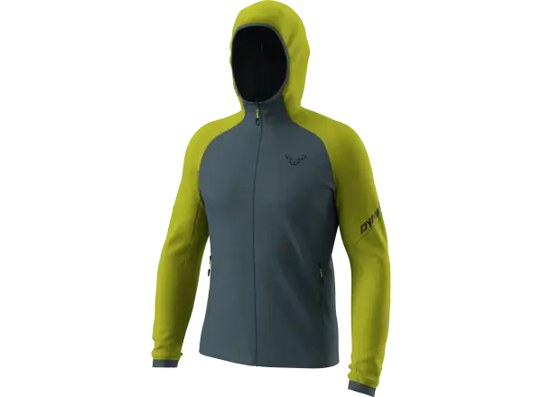 Dynafit Radical Polartec Hooded pánska bunda Golden Lime/0720