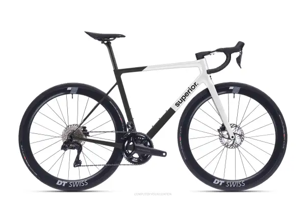 Superior RR 9.6 cestný bicykel Matte Carbon / White