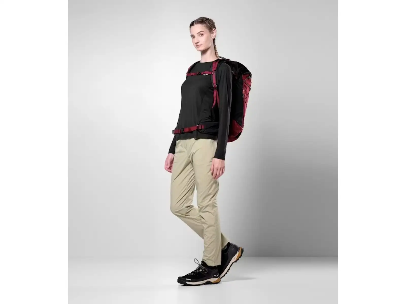 Salewa Puez dámsky batoh 32 l + 5 l Syrah/Black Out