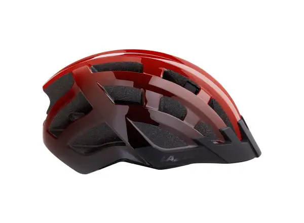 Prilba Lazer Compact DLX Red/Black, veľkosť 4, rozmer 1,5 mm. Uni (54-61 cm)