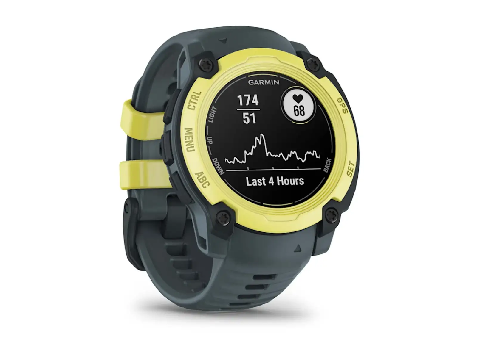 Garmin Instinct E 40 mm inteligentné hodinky Electric Lime/Twilight remienok