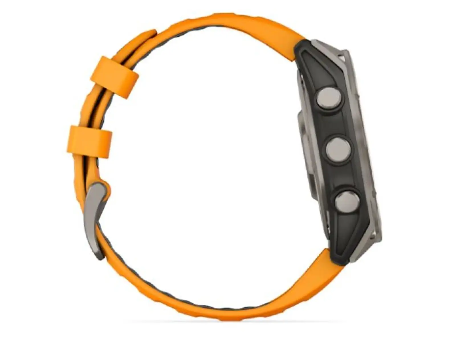 Garmin fenix 8 - 47 mm AMOLED Sapphire inteligentné hodinky Titanium Orange/Graphite
