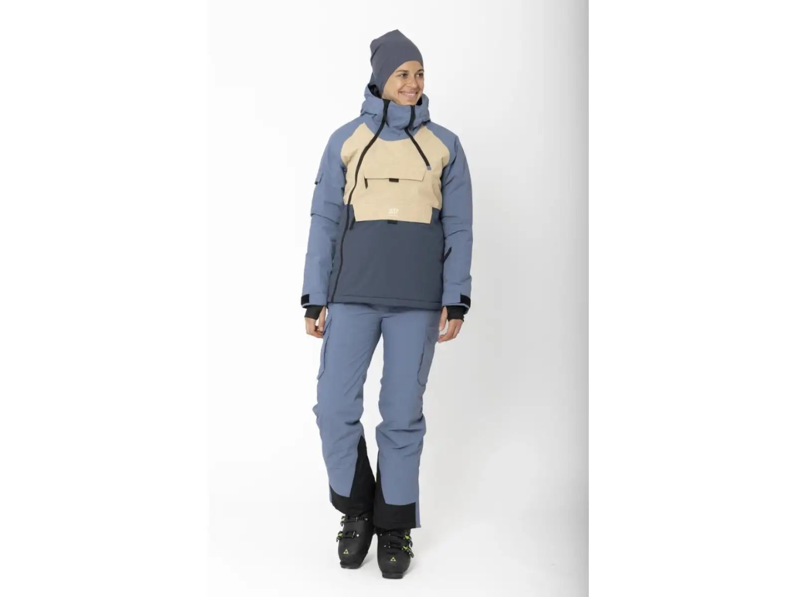 2117 of Sweden Nelkerim dámska lyžiarska bunda Dusty Blue