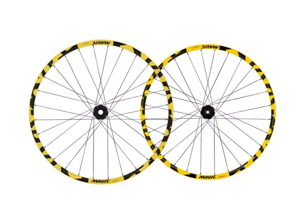 Mavic Deemax DH žltá Mullet 29"/27,5" 6dier vypletené kolesá orech Shimano