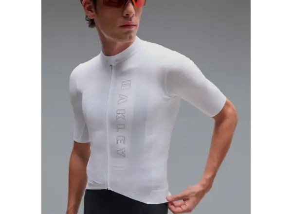Oakley Endurance Lite pánsky dres krátky rukáv White