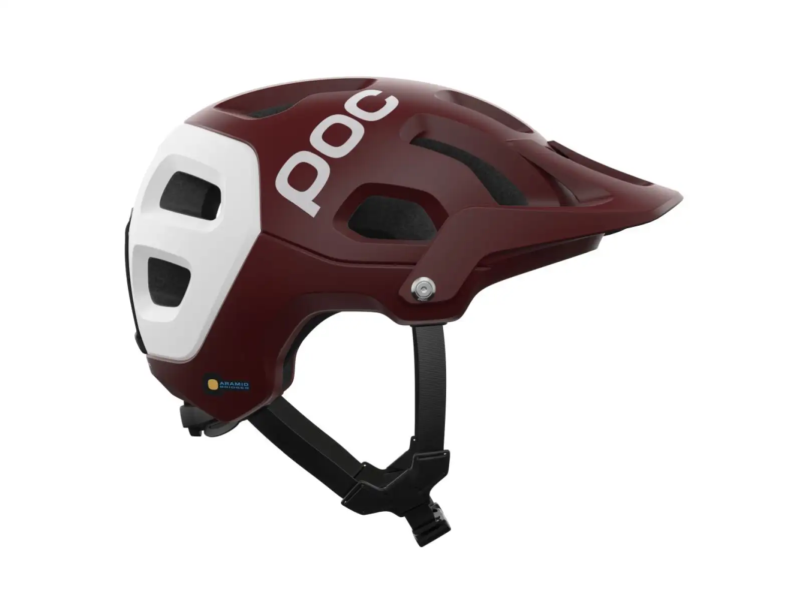 POC Tectal Race MIPS prilba Garnet Red/Hydrogen White Matt