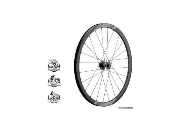 FSA NS AGX i25 CL 29" vypletené kolesá orech Sram XD