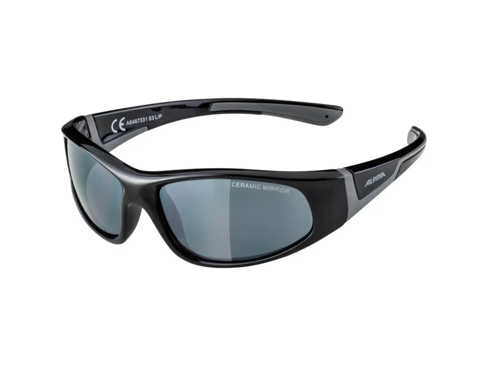 Detské slnečné okuliare Alpina Flexxy Junior Black/Grey
