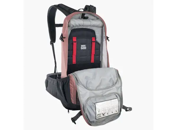 Evoc FR Enduro 16 batoh 16 l dusty pink/karbónovo sivá