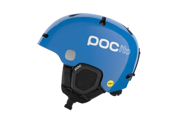 POC POCito Fornix MIPS detská lyžiarska helma Fluorescent Blue