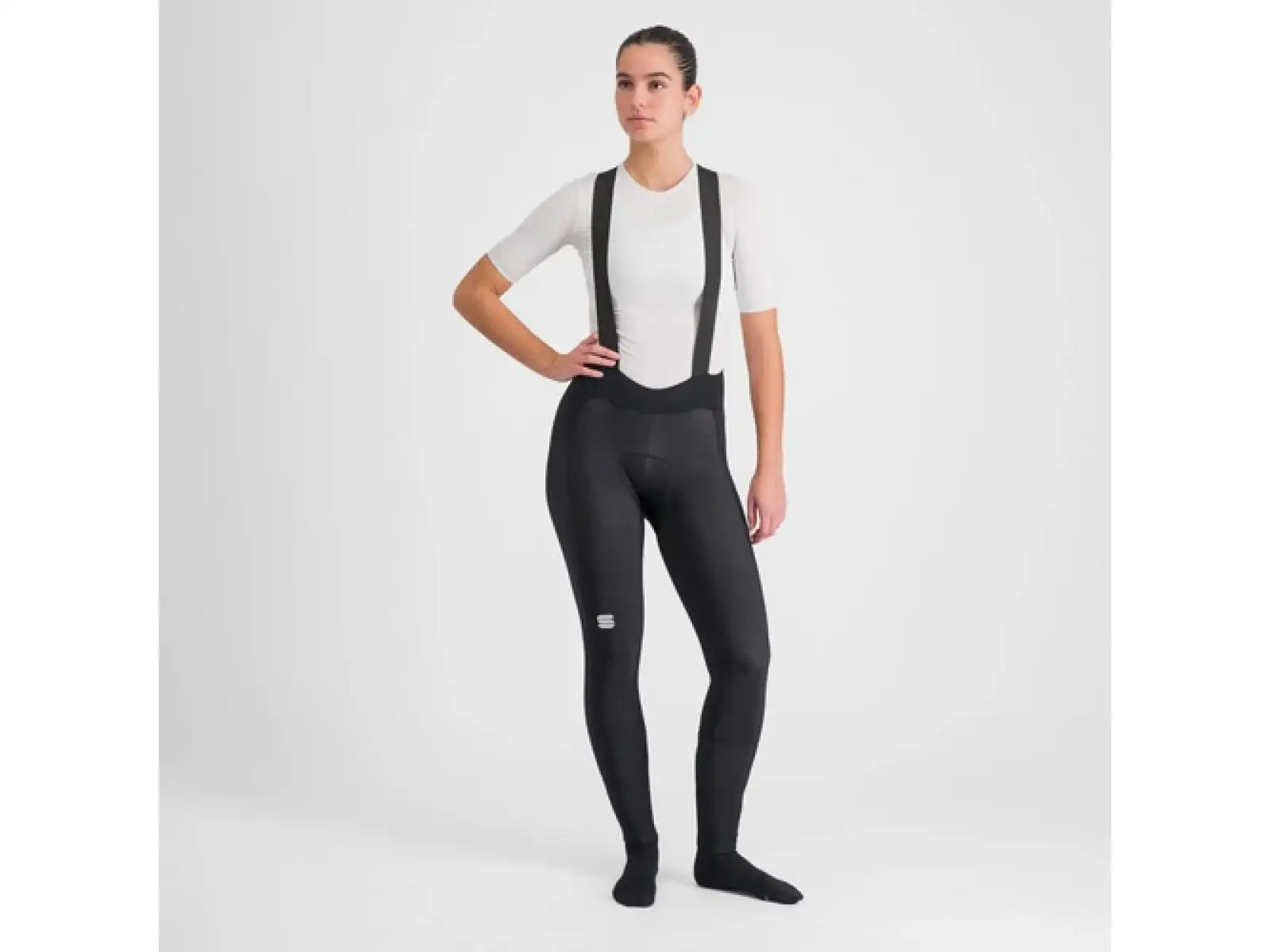 Dámske nohavice Sportful Bodyfit Pro s laclom Black veľ. S