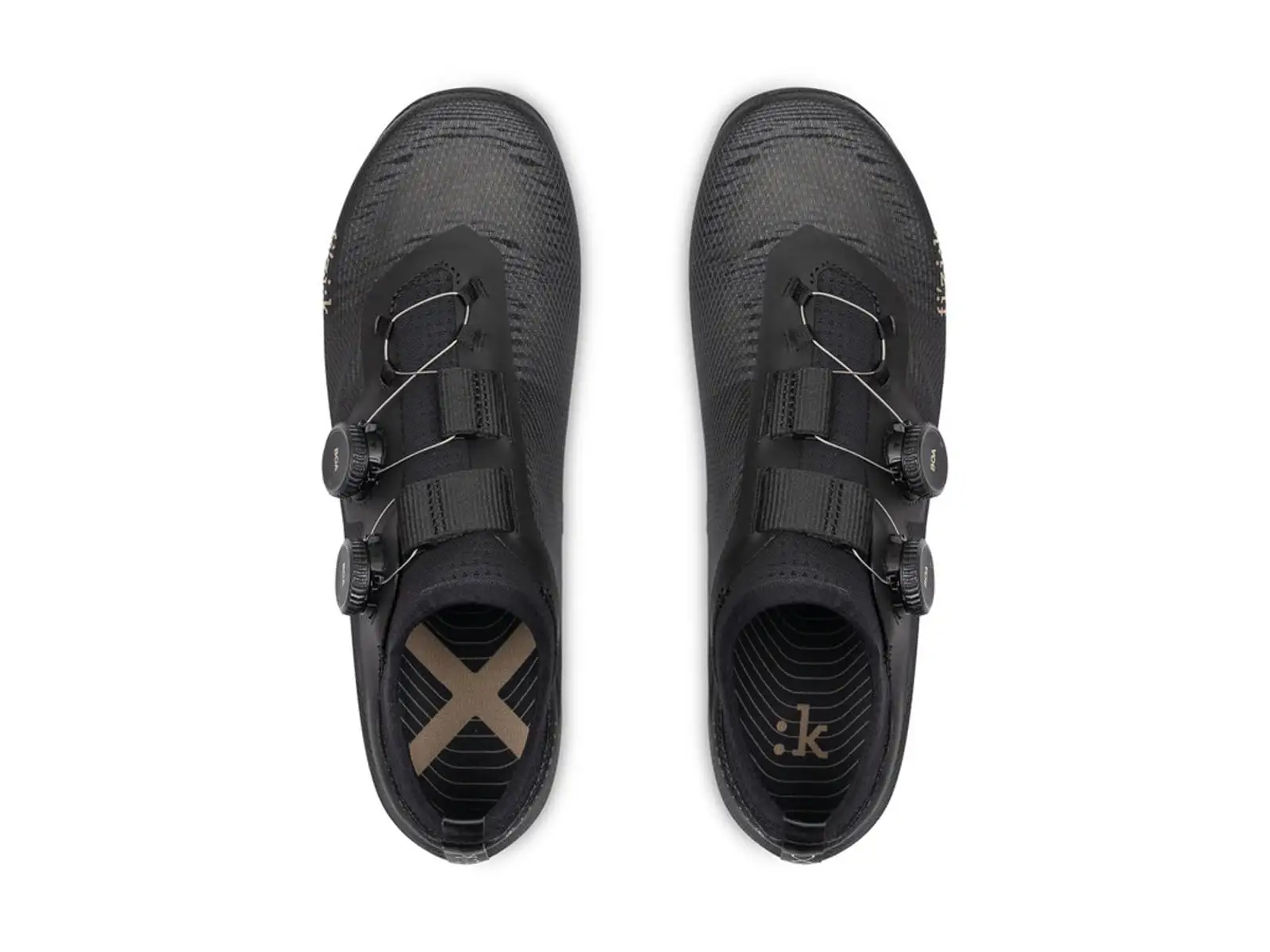 Fizik Vento Vega Carbon cestné tretierky Coal Black/Black