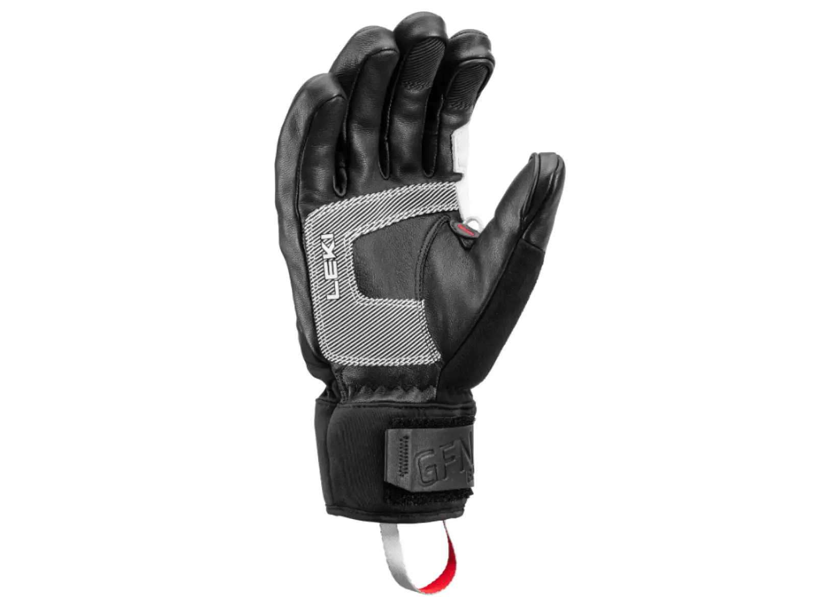 Leki Griffin Base 3D zjazdové rukavice Black