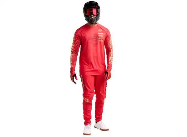 Troy Lee Designs Sprint Ultra Ghostwing pánský dres dlouhý rukáv Infra Red