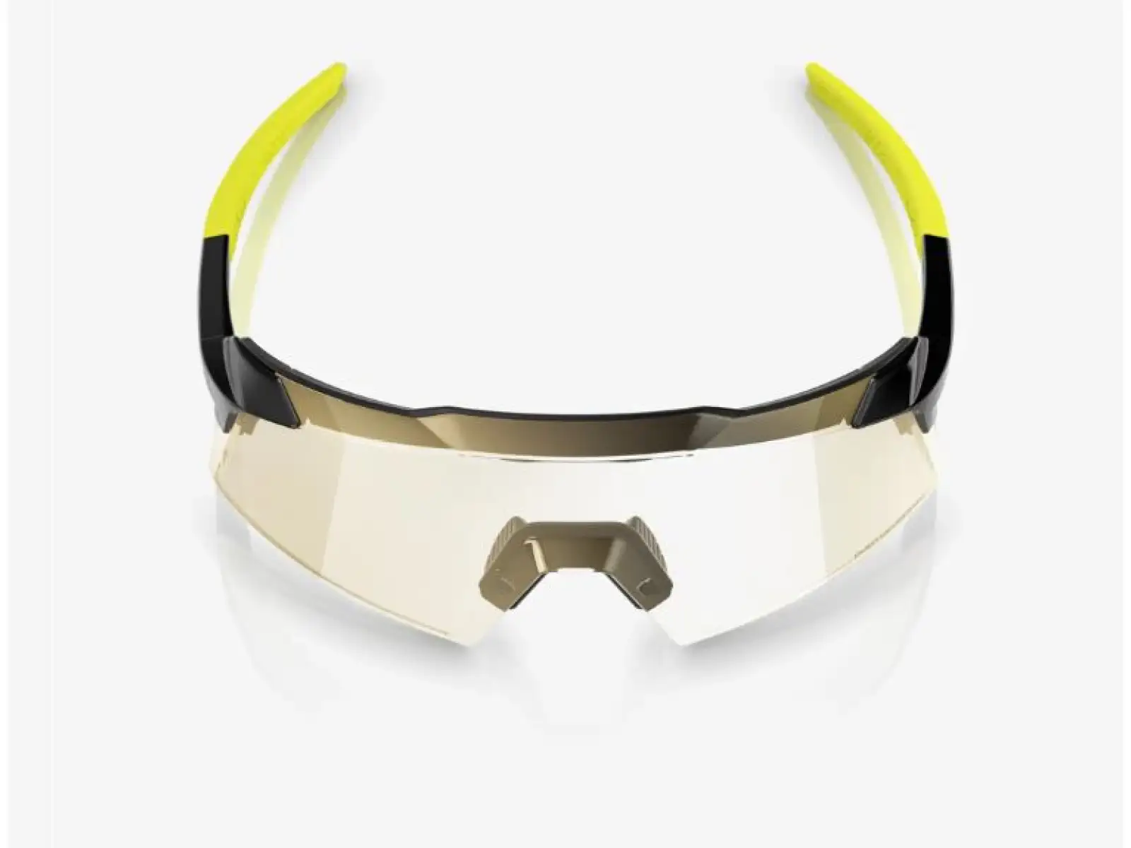 100% Aerocraft okuliare Gloss Metallic Black/Photochromic