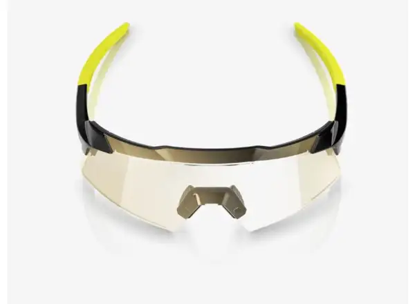100% Aerocraft okuliare Gloss Metallic Black/Photochromic