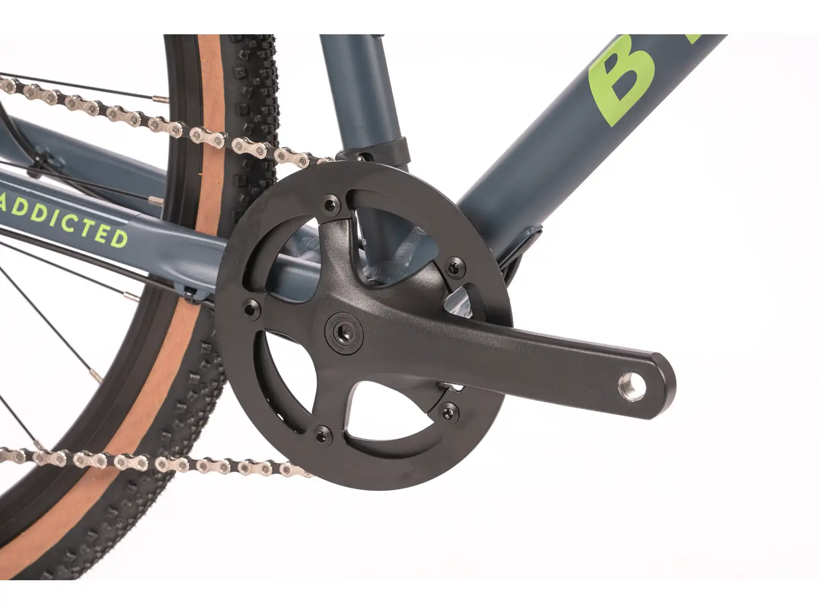 Beany Pulse 700 detský gravel bicykel neon yellow
