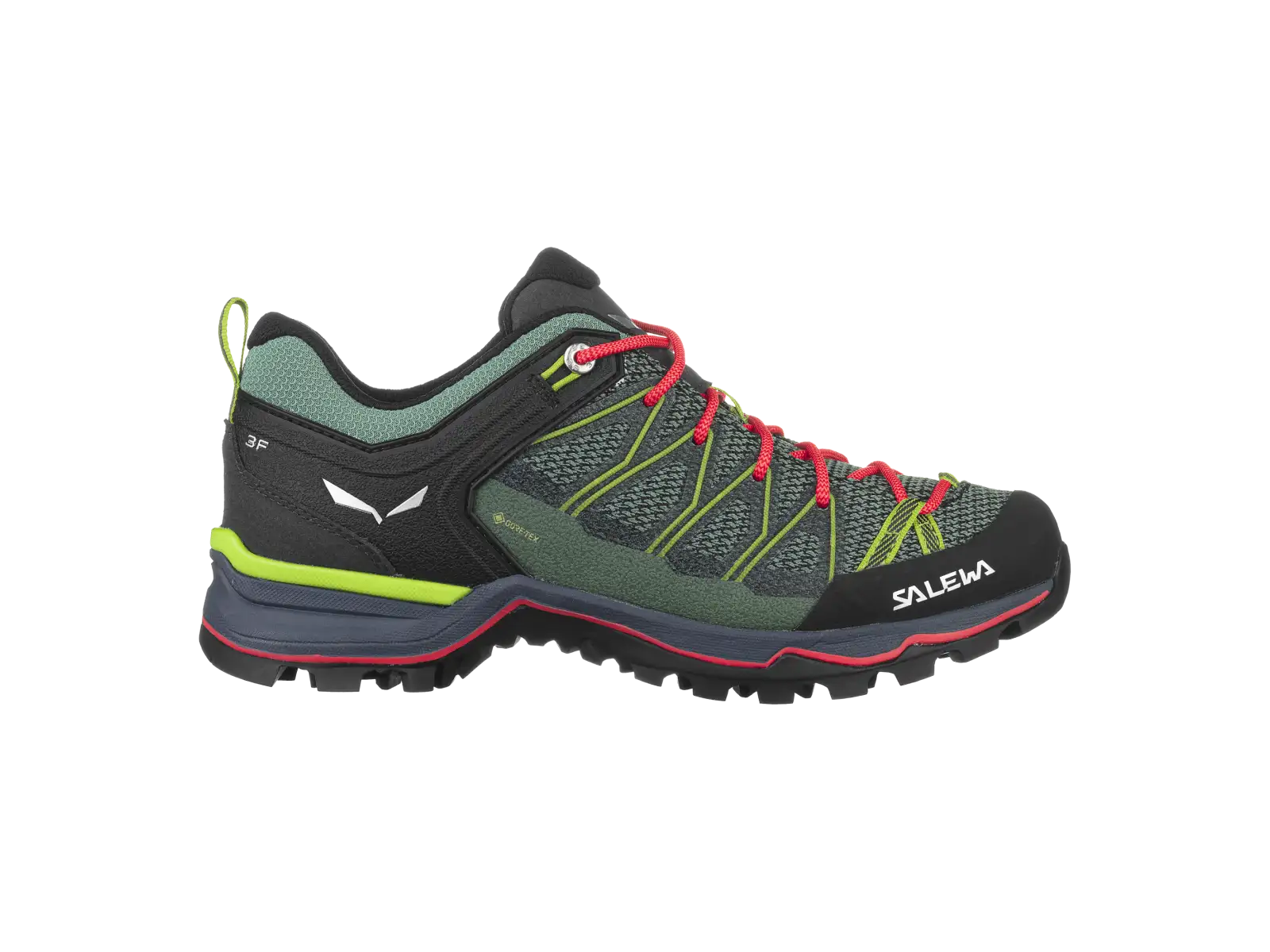 Salewa Mountain Trainer Lite GTX dámske topánky Feld Green/Fluo Coral