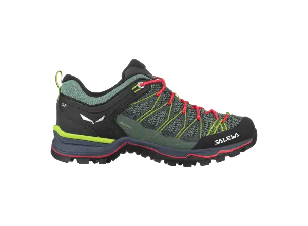 Salewa Mountain Trainer Lite GTX dámske topánky Feld Green/Fluo Coral