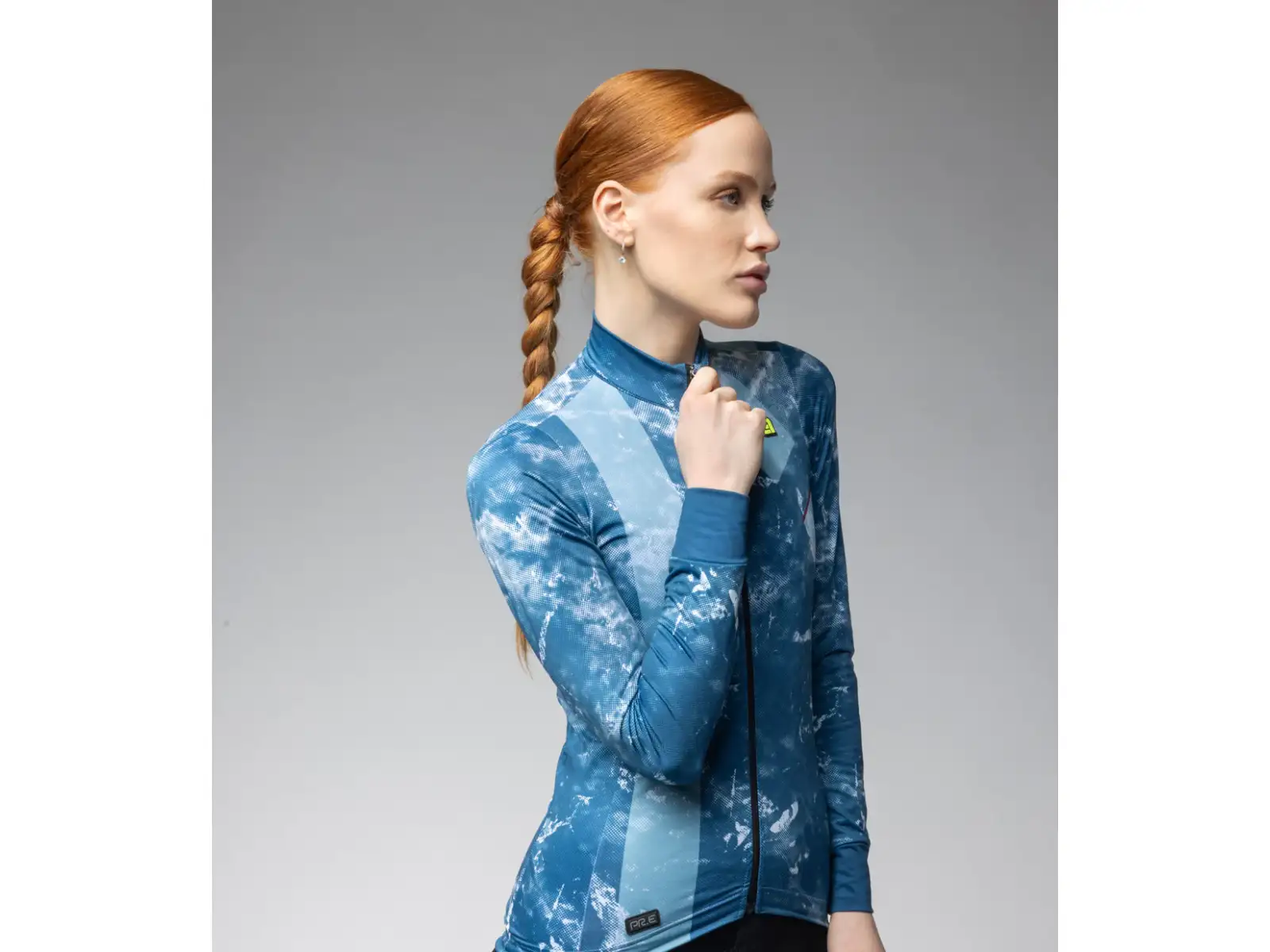 Alé PR-E Icy dámsky dres dlhý rukáv Blue