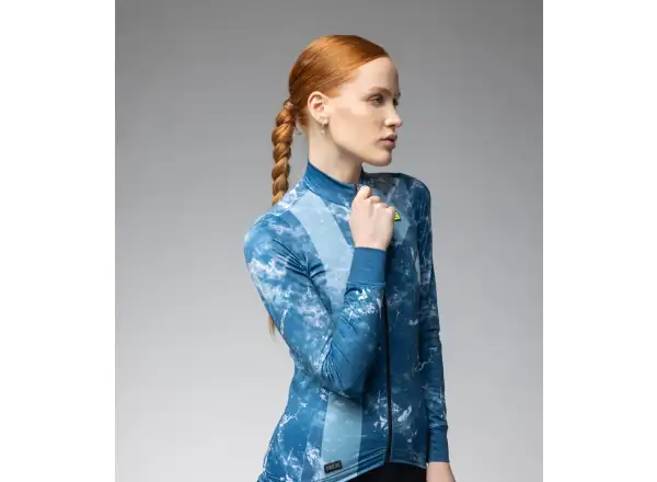 Alé PR-E Icy dámsky dres dlhý rukáv Blue