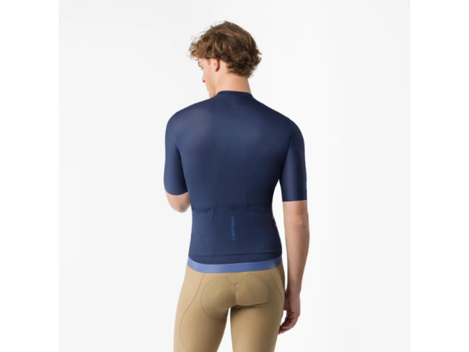 Castelli Espresso 2 pánsky dres krátky rukáv Belgian Blue