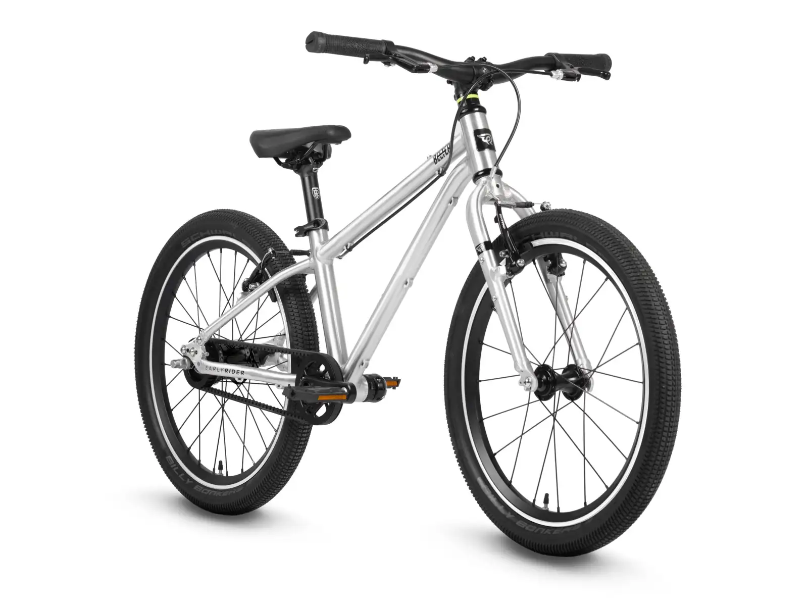 Early Rider Belter Auto 20" detský bicykel Brushed Aluminium 2026