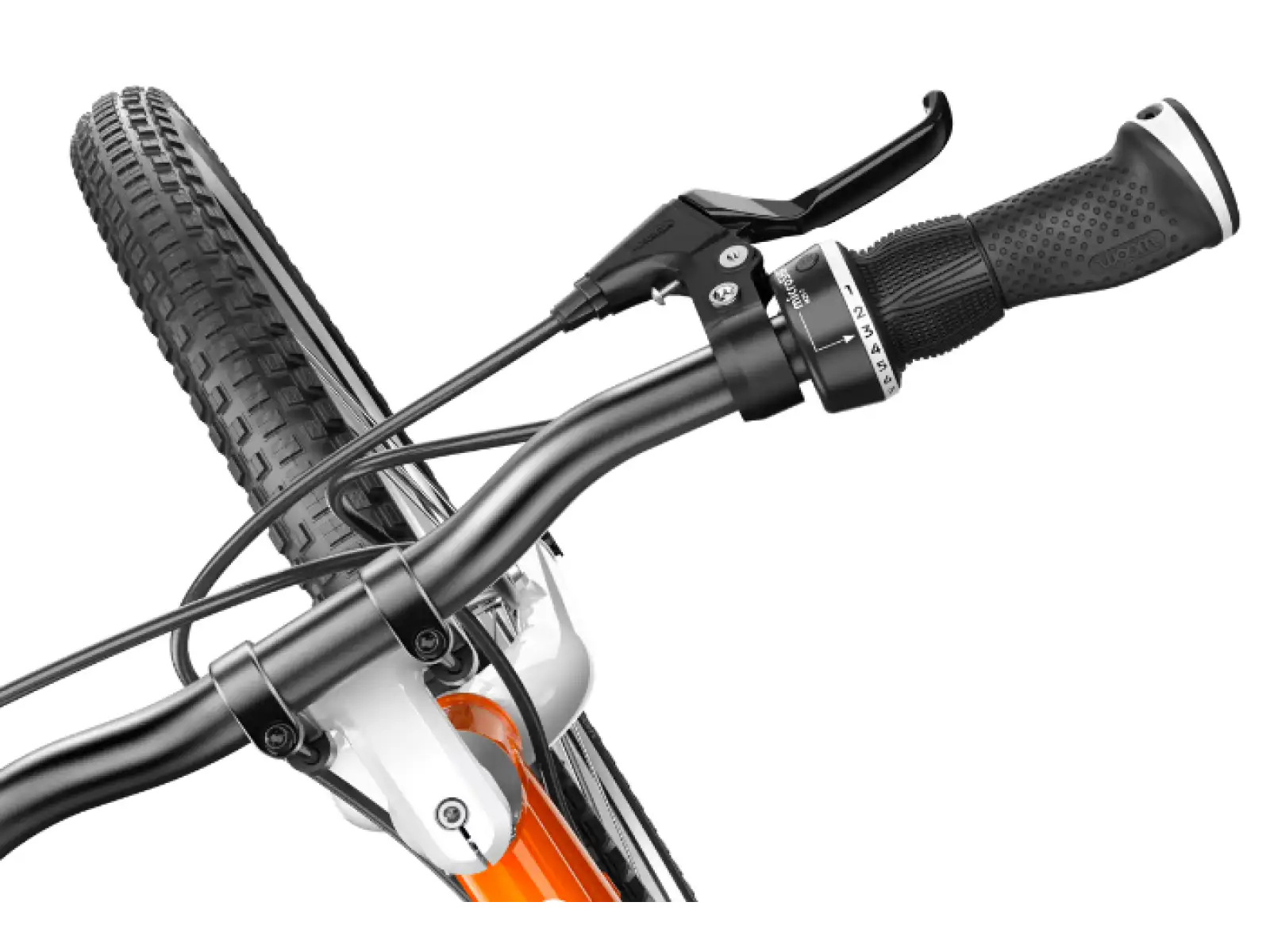 Woom 4 Flame Orange 20 detský bicykel