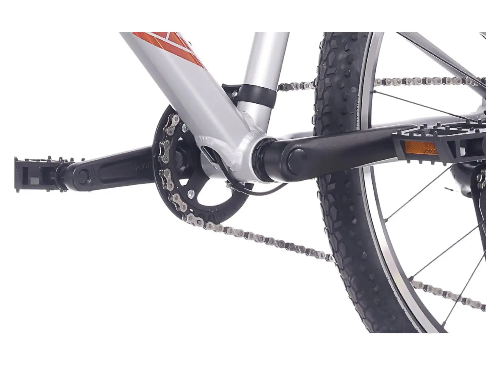 Superior F.L.Y. 24 VB detský bicykel Matte Silver