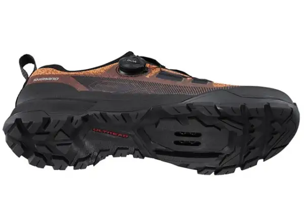 Shimano SH-EX700 pánske MTB tretry oranžová