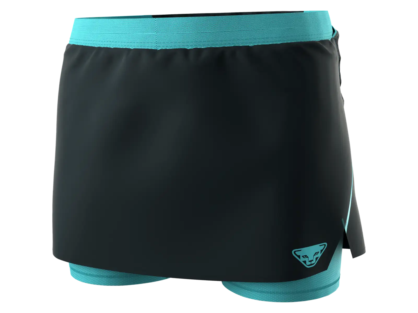 Dynafit Alpine Pro 2v1 Dámska bežecká sukňa s vnútornými šortkami Blueberry Marine Blue