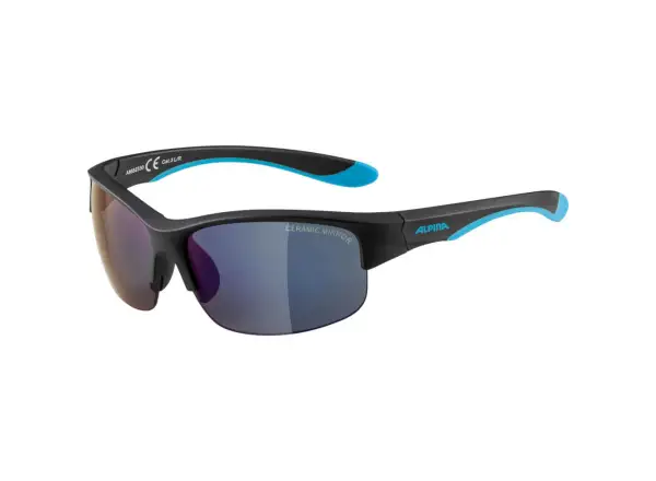 Detské okuliare Alpina Flexxy Youth HR Black Blue Matt