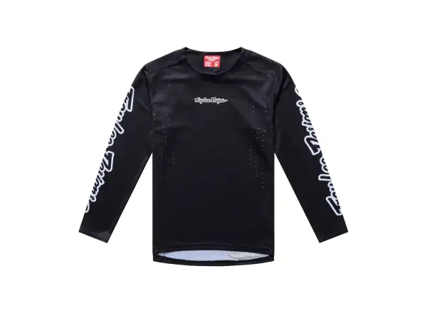Troy Lee Designs Youth Sprint Pro detský dres dlhý rukáv Mono Black