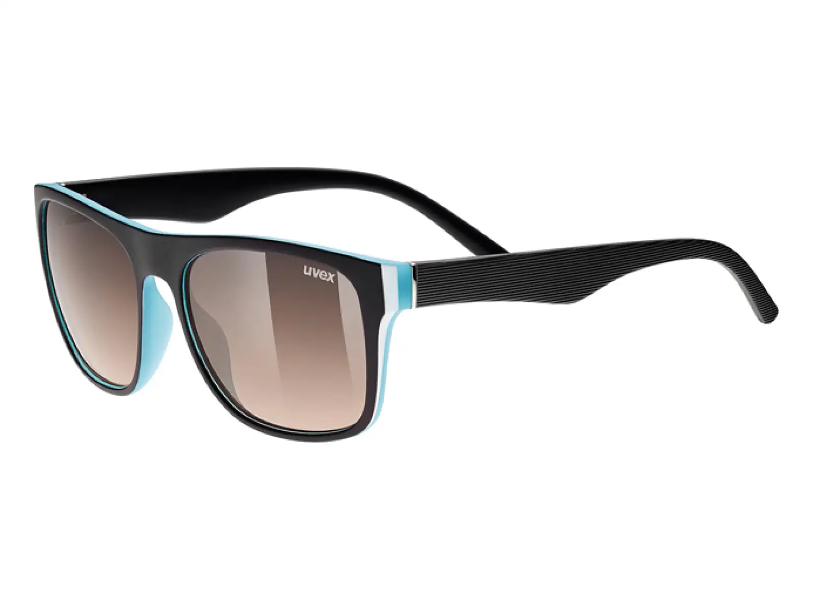Uvex LGL 26 okuliare Black, blue/litemirror brown