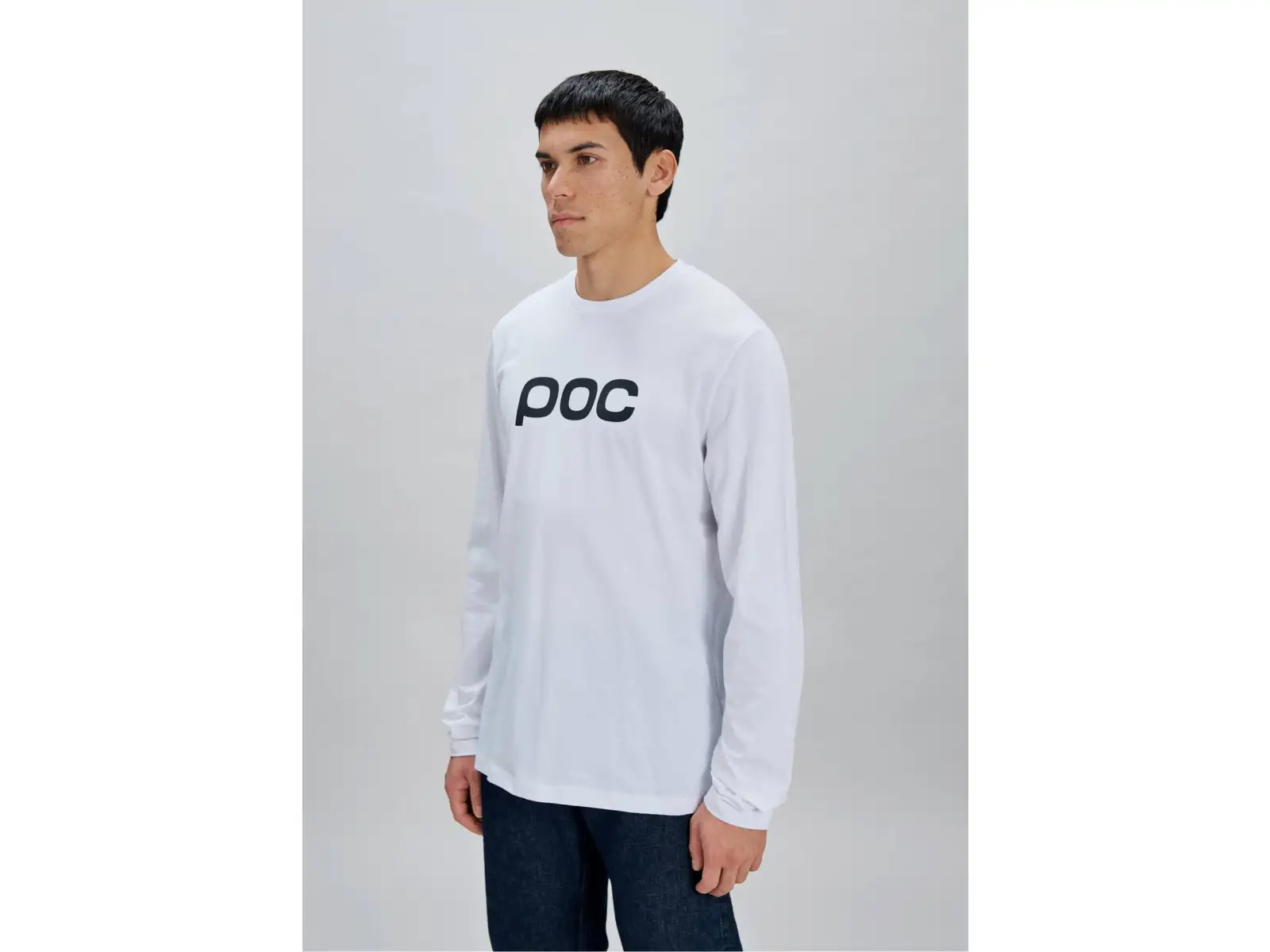 POC L/S Tee tričko s dlhým rukávom Hydrogen White
