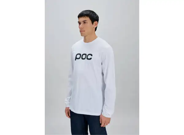 POC L/S Tee tričko s dlhým rukávom Hydrogen White