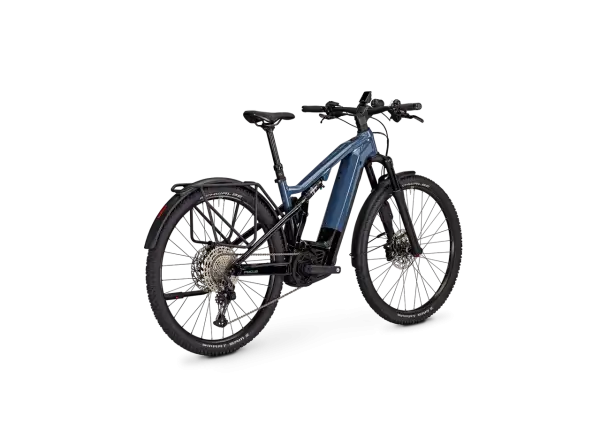 Horský bicykel Focus Thron2 6.9 EQP ABS DI Stoneblue Glossy / Magicblack Glossy