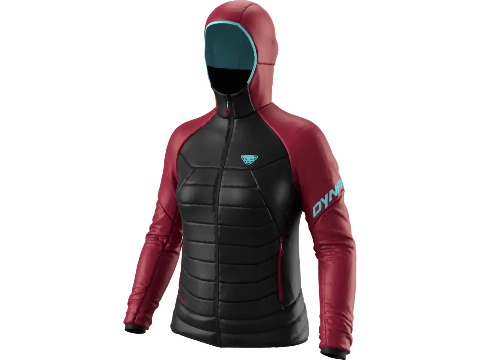 Dynafit Radical PrimaLoft Hooded Dámska bunda beet red