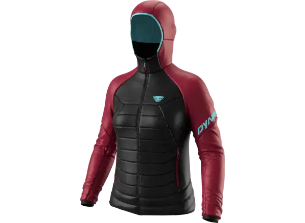 Dynafit Radical PrimaLoft Hooded Dámska bunda beet red