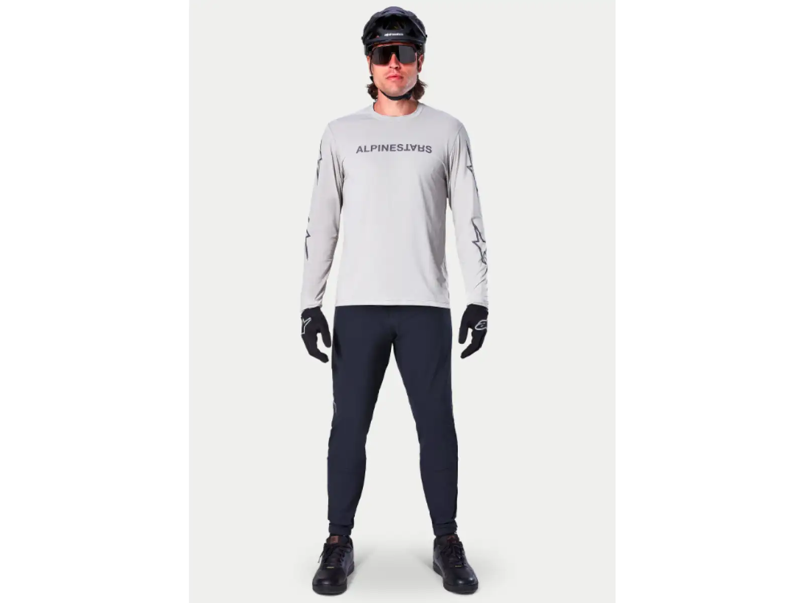 Alpinestars A-Dura Switch pánsky dres dlhý rukáv Light Grey
