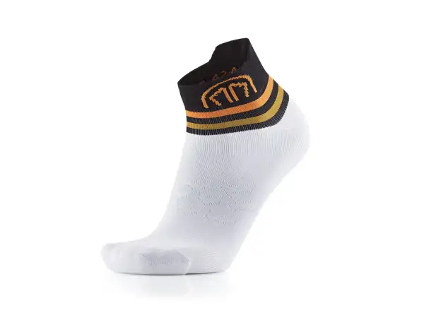 Sidas Run Anatomic Light Ankle bežecké ponožky bielo-čierna
